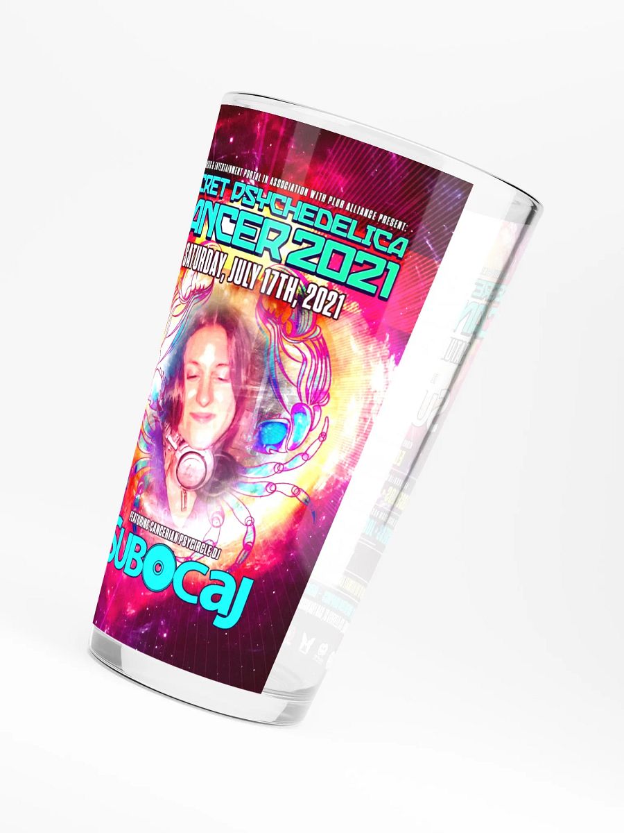 Cancer 2021 Shaker Pint Glass product image (4)