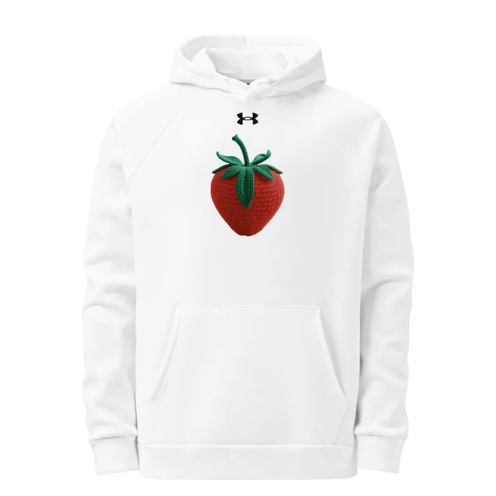CozyAvocado UnderArmour Unisex Hoodie Crochet Strawberry #01 product image (1)