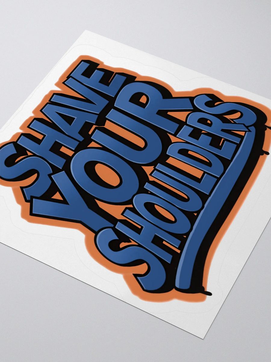 Shave Your Shoulders Sticker product image (9)