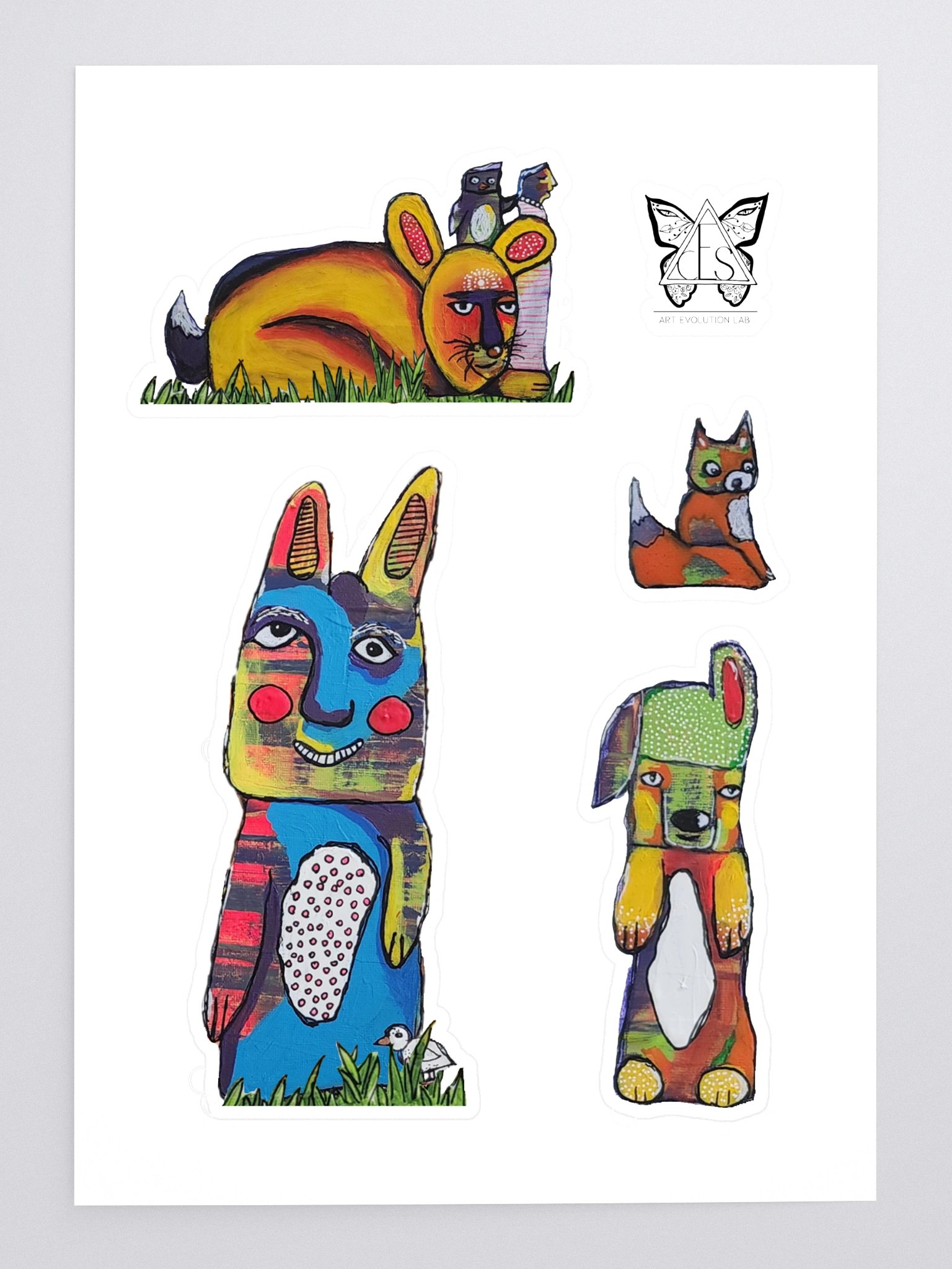 In the Company of Creatures Sticker Sheet product image (3)