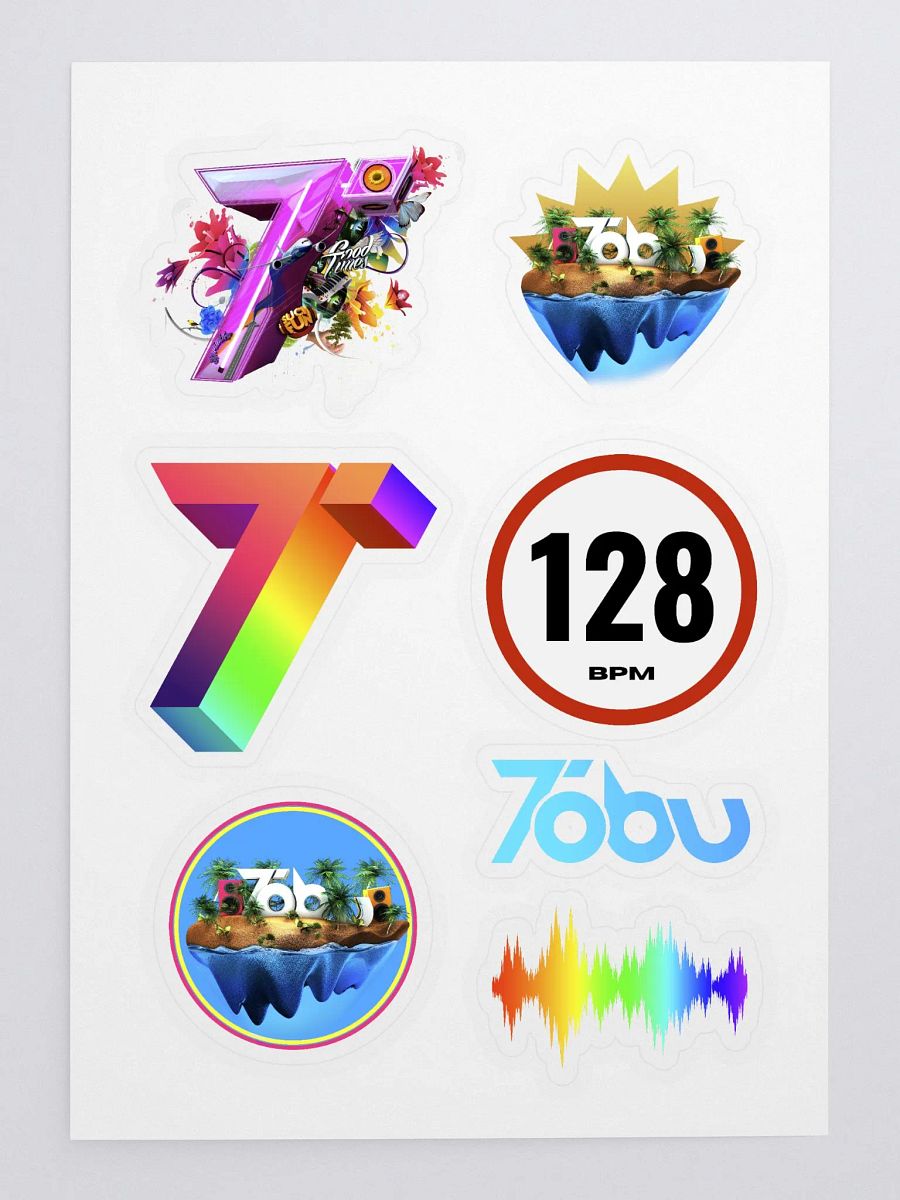 Tobu Sticker Sheet v2.0 product image (3)