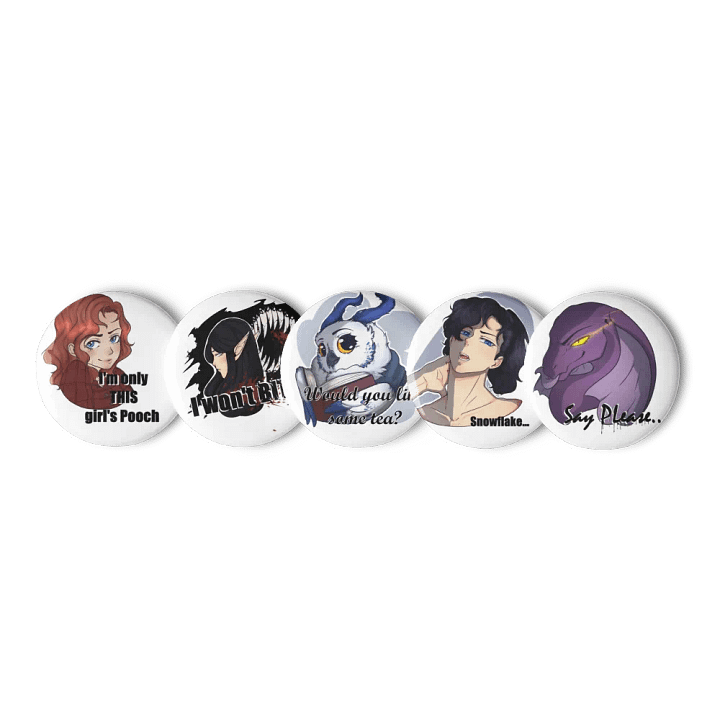 Character Pins 1 product image (1)