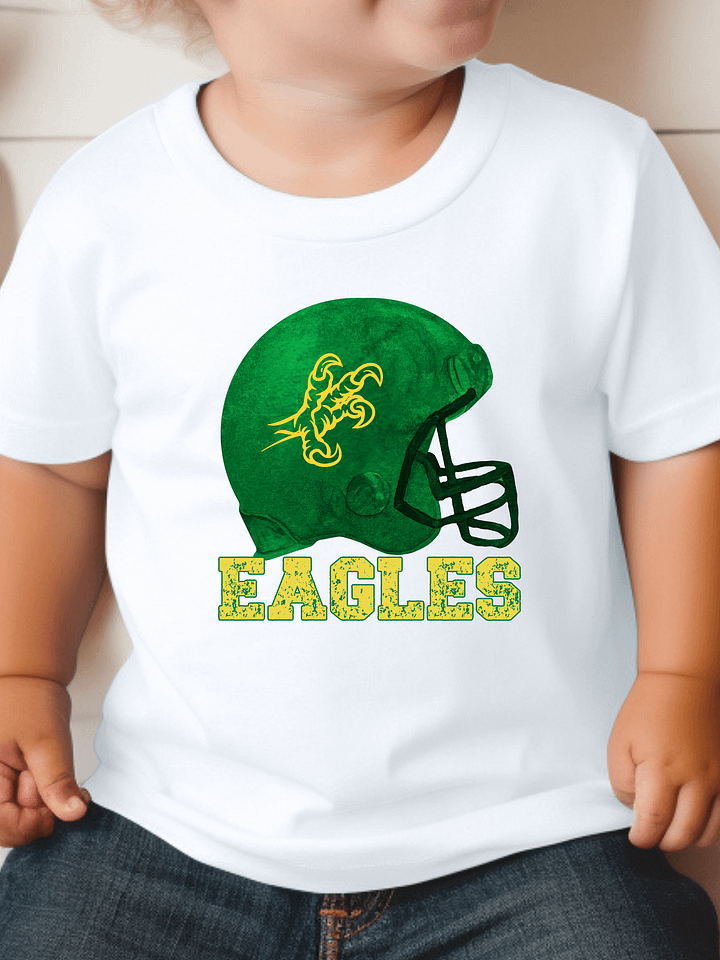Toddler Boys Eagles Bulldogs Football T-Shirt (Homemade) product image (1)