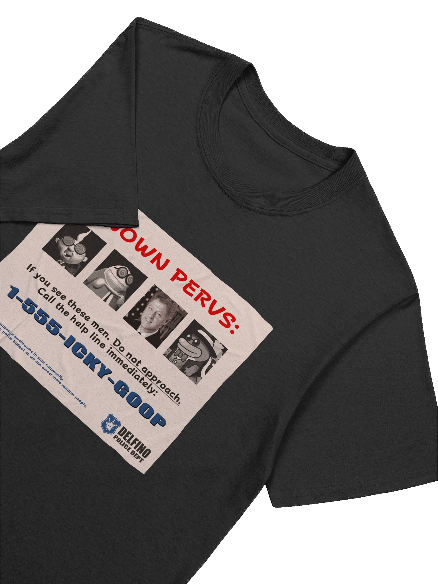 "Known Pervs" Poster Shirt (Bill Clinton) product image (38)