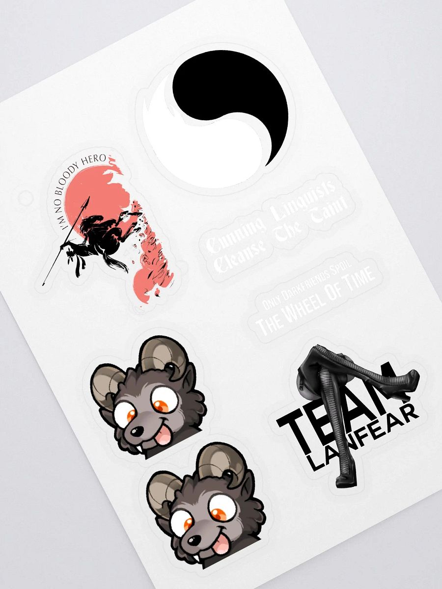 WoT Sticker Sheet product image (1)