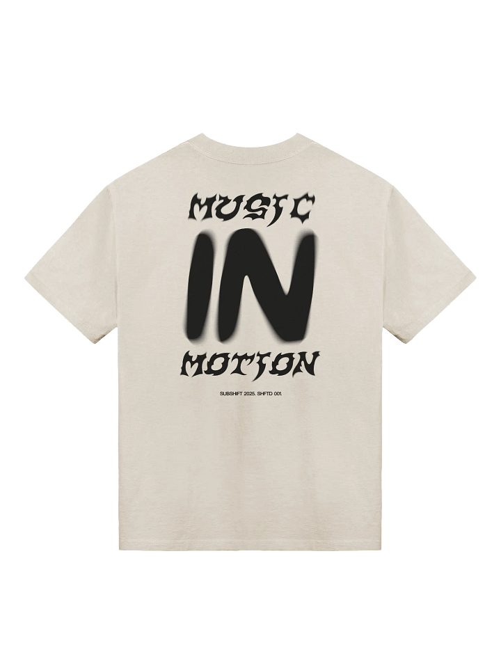 Music In Motion - Heavyweight Tee - Bone product image (1)