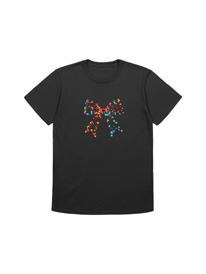 Christmas Lights Coquette Bow Unisex T-Shirt product image (7)