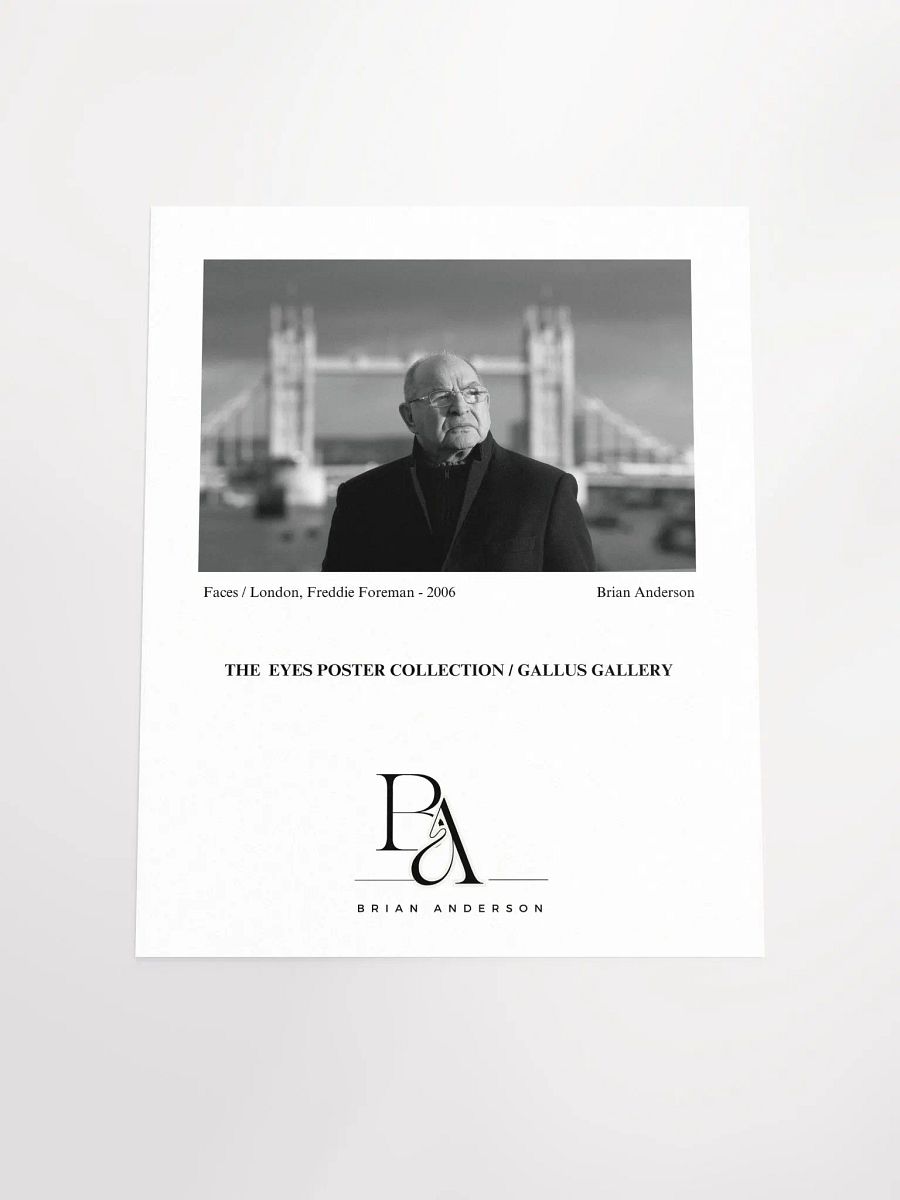Brian Anderson Collection Freddie Foreman product image (4)