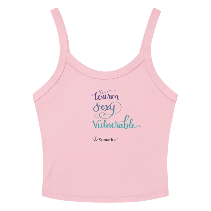 Warm Sexy Vulnerable on Women's Micro-Rib Tank Top product image (2)