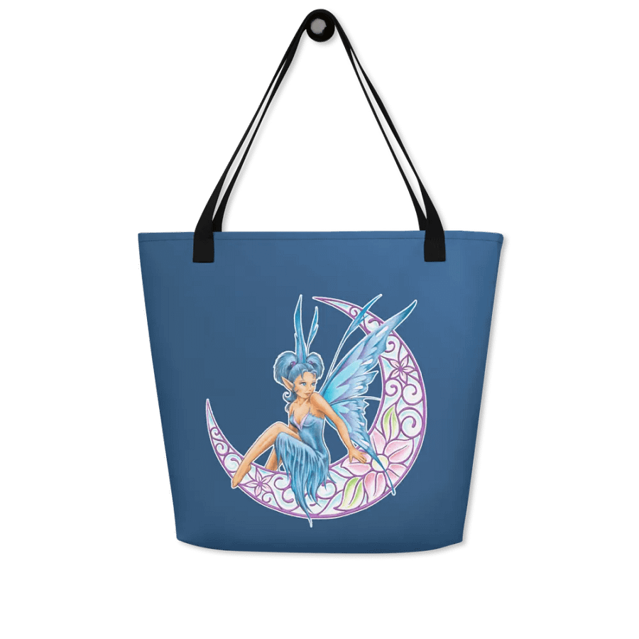 Moonflower Faery All-Over Tote Bag product image (4)
