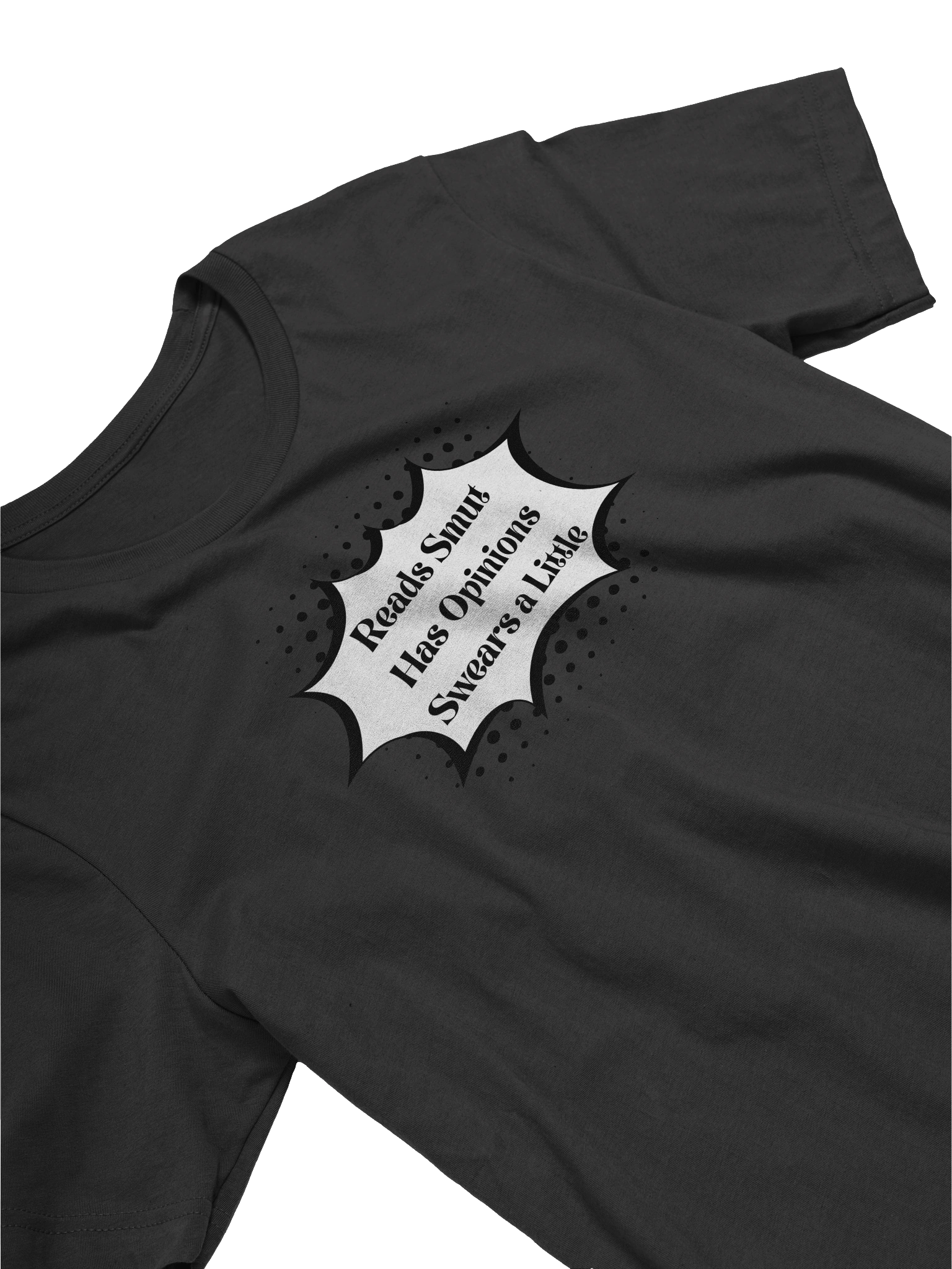 Reads Smut T-Shirt | Funny Bookish Tee | Spicy Romance Reader Gift product image (3)