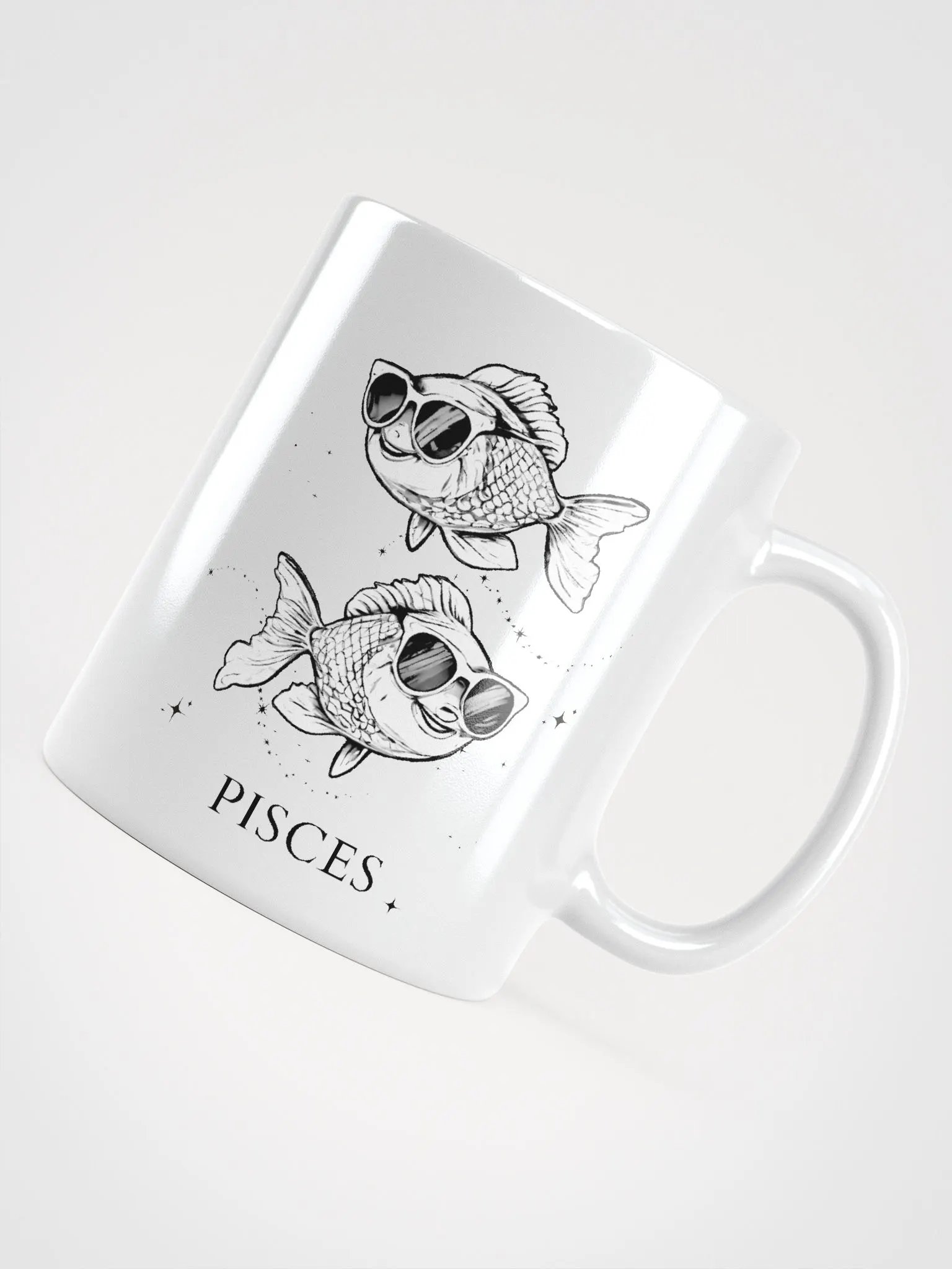 Pisces Cool Fish Mug product image (8)