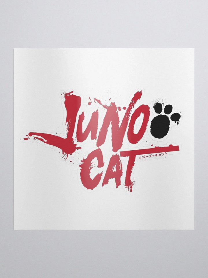 JUNOO CAT STICKER product image (1)