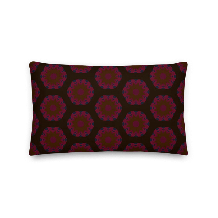 Symmetrical Serenity Premium Throw Pillow product image (2)