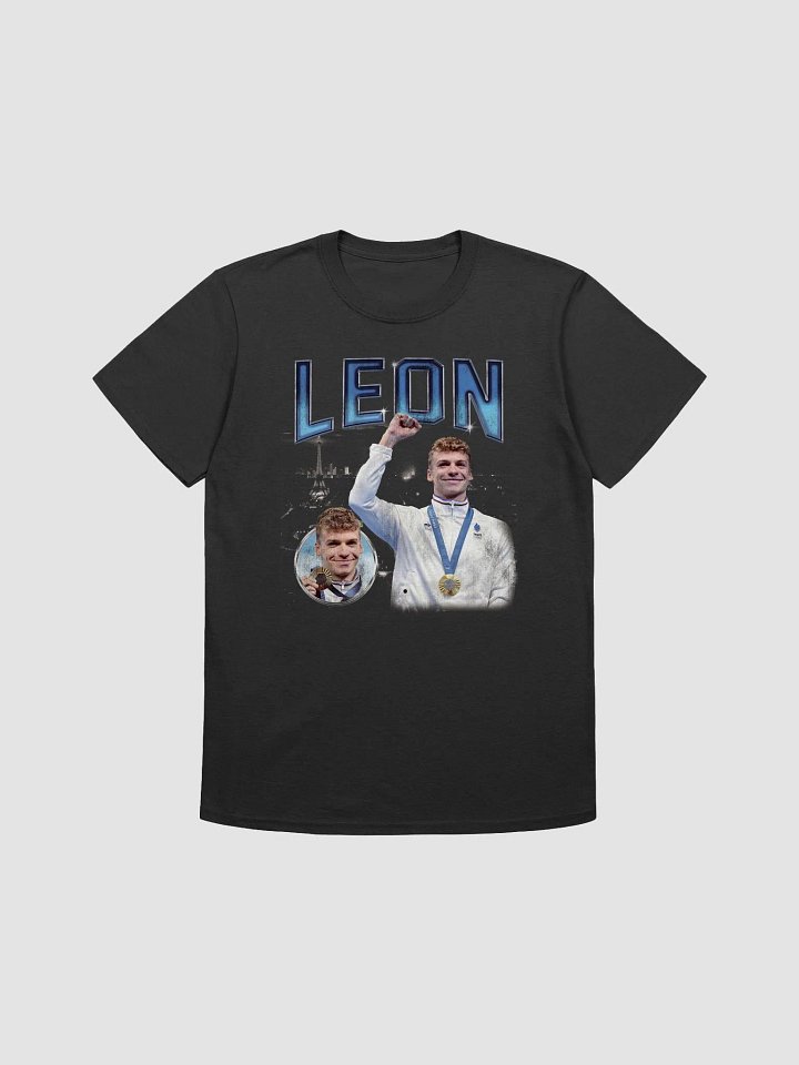 T-shirt Léon Marchand Noir product image (1)