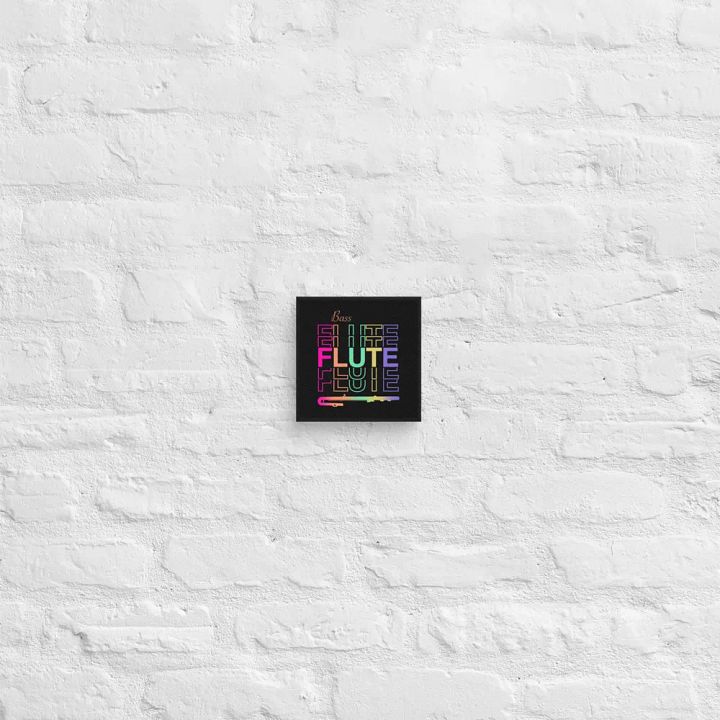 Symmetrical Flute Graphic Canvas - Bass Flute product image (2)