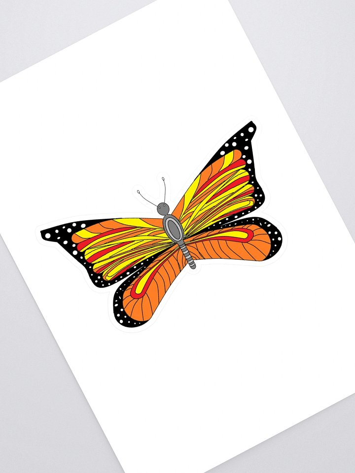 Symmetrical Insect Wings Kiss Cut Sticker Sheet product image (1)