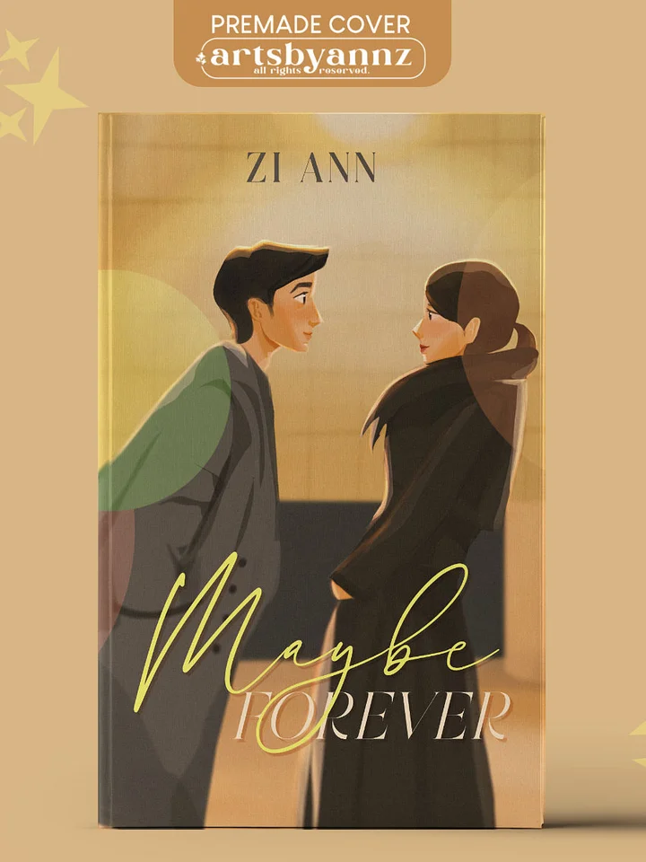 Maybe Forever: Premade Romance Book Cover product image (1)
