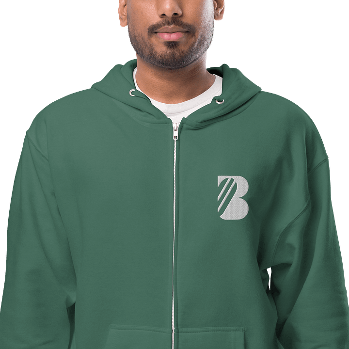 BMcG Zip Up Hoodie | Embroidered Logo product image (1)