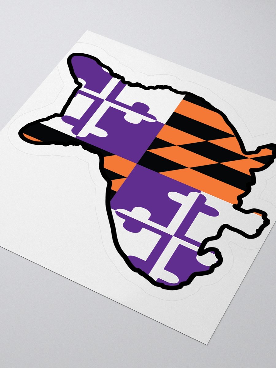 Maryland Flag Corgi (Sports) Sticker product image (5)