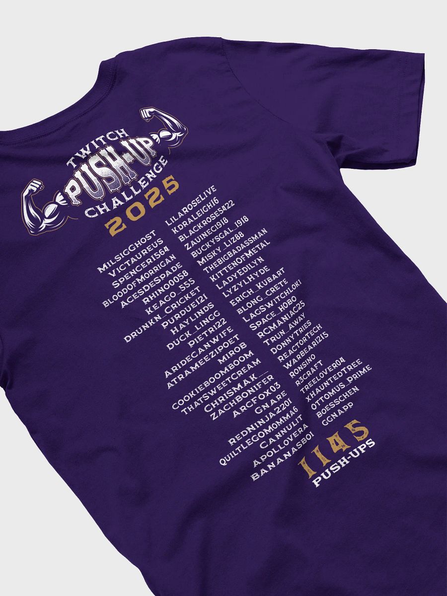 PUSH-UP CHALLENGE 2025: T-Shirt product image (13)