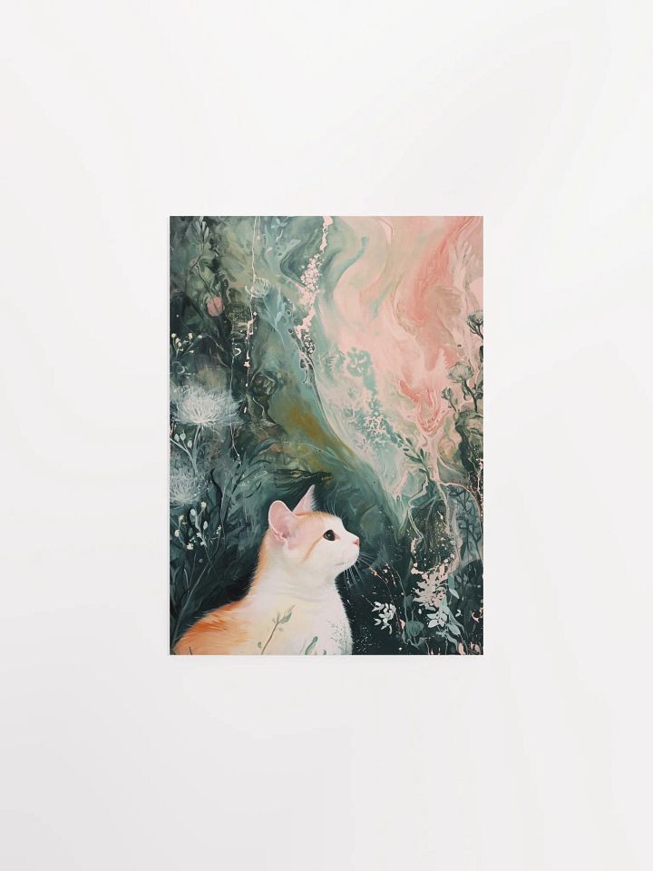 Curious Cat Dreamscape Poster product image (1)