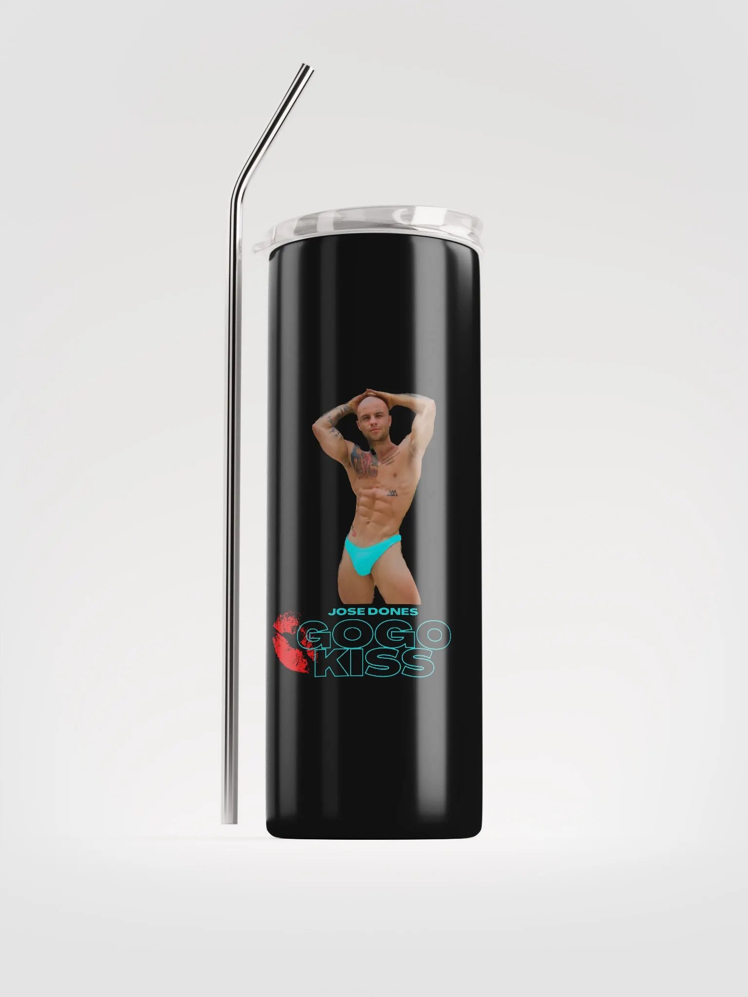 GoGo Kiss stainless steel tumbler product image (1)
