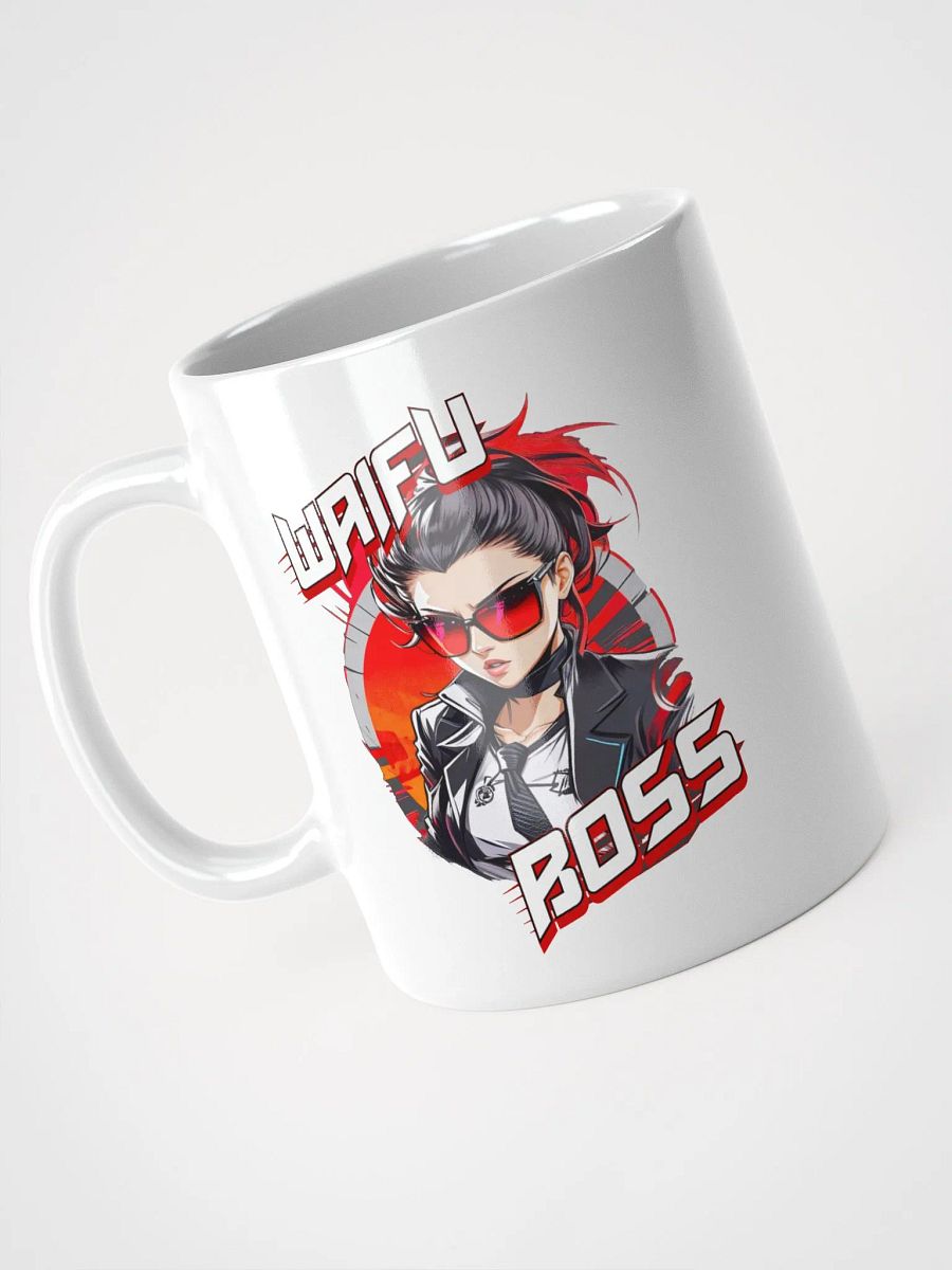 Waifu Boss Coffee or Soup Mug - 11 oz - 15 oz - 20 oz - v1 product image (4)
