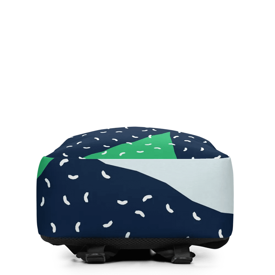 Customizable Canvas: All-Over Print Minimalist Backpack product image (7)