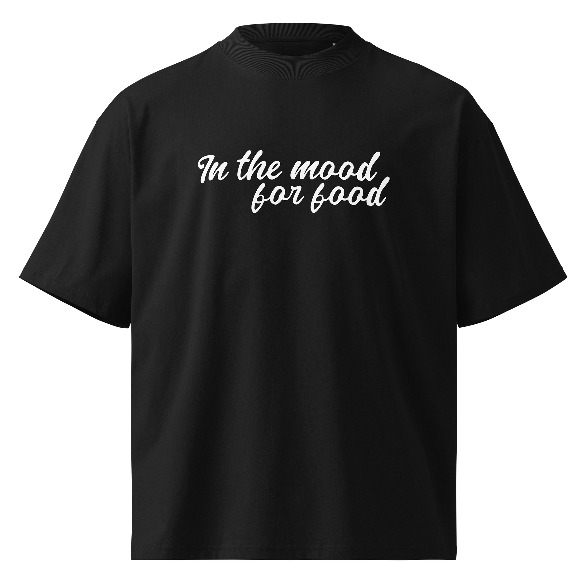 In The Mood For Food | Organic Oversized Tee – Mayo product image (1)