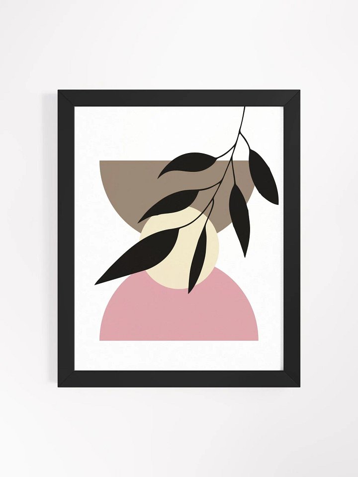 Blackout Beauty Framed Poster product image (1)