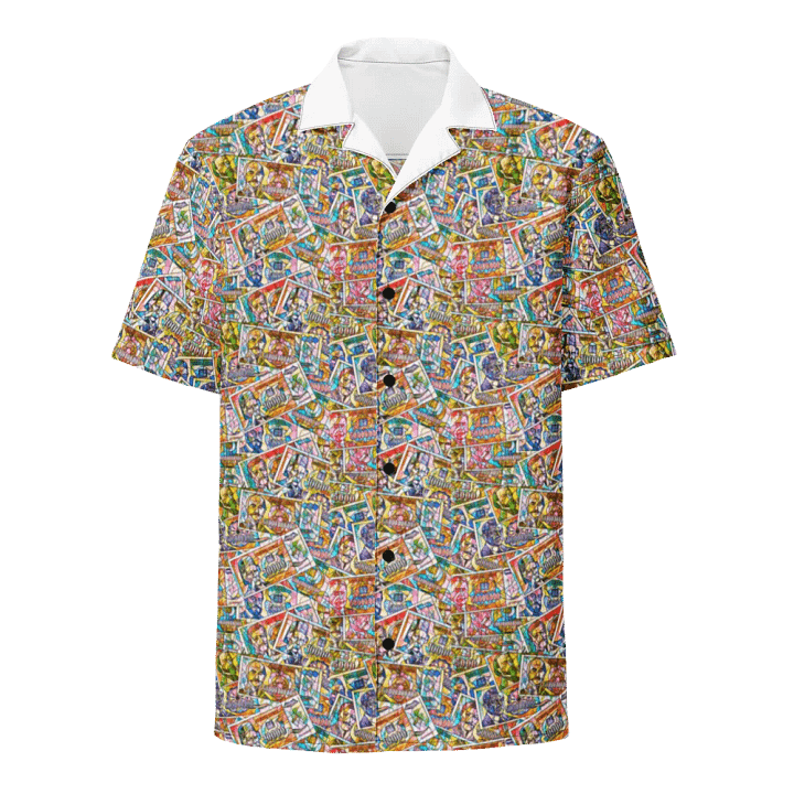 Jugoslovenski inflatorni dinar 1993 (Kolaž/mozaik) Hawaiian Shirt product image (2)