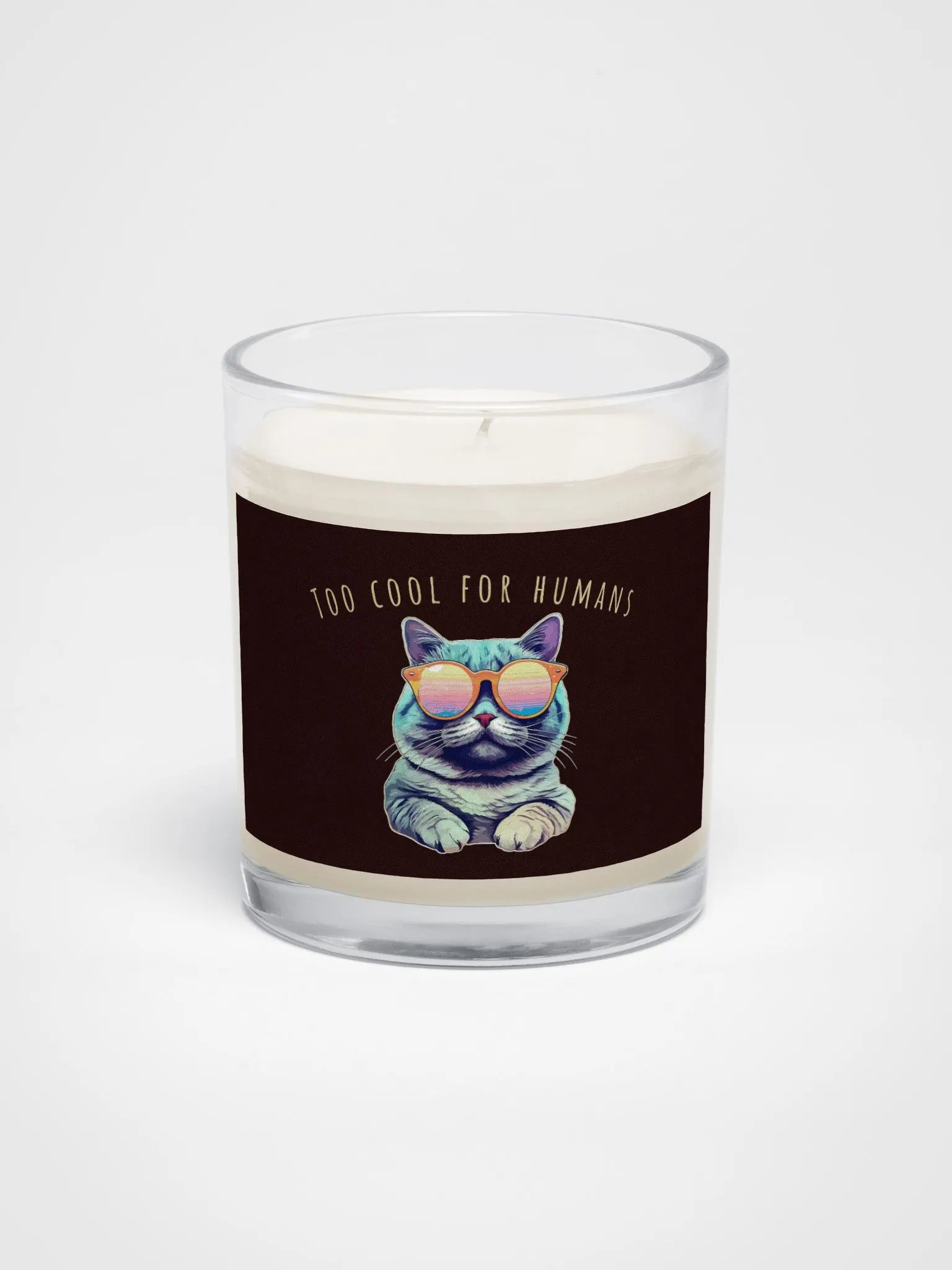 Purrfectly Cool Soy Wax Candle product image (1)