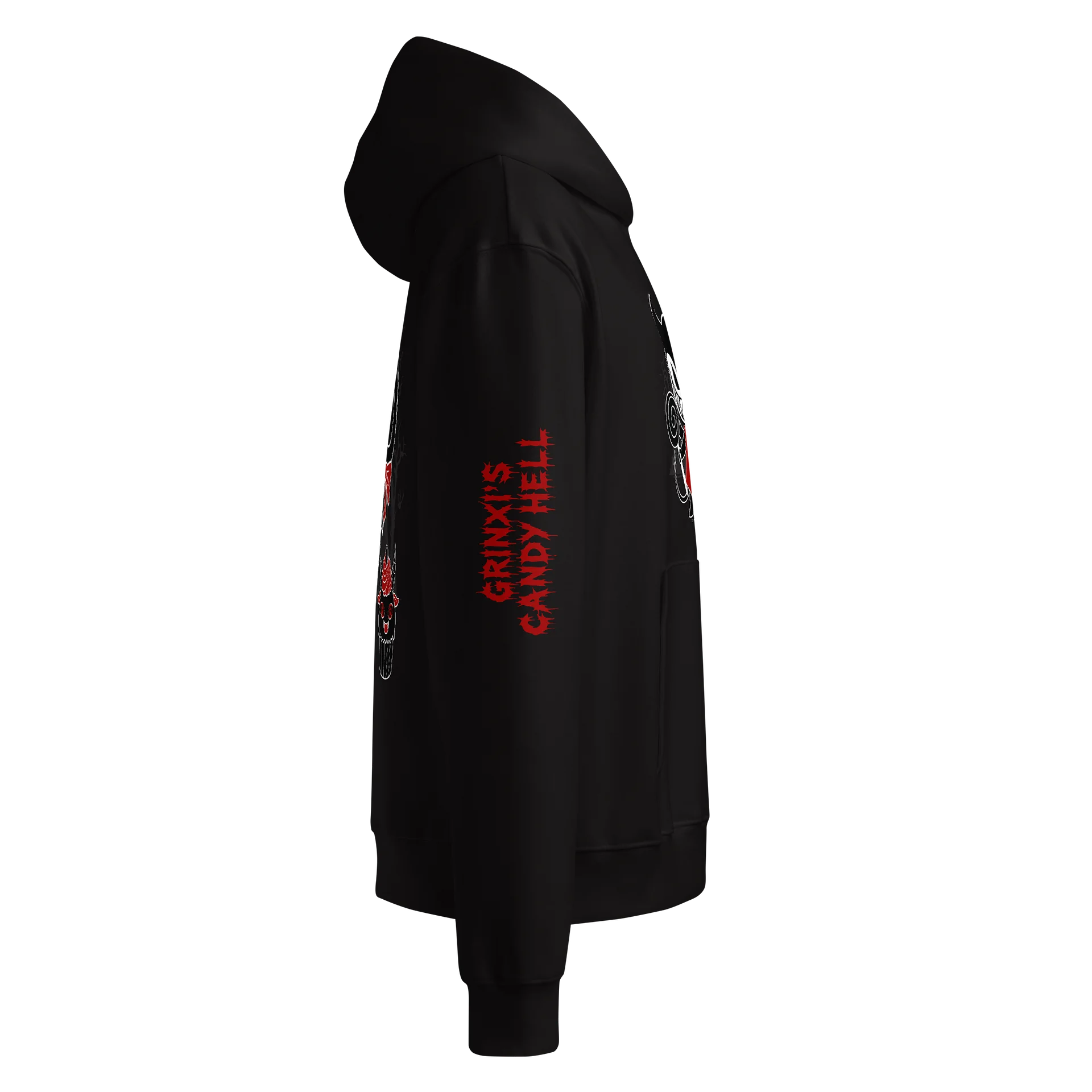 Grinxi's Devilish Delights Unisex Oversized Hoodie product image (4)