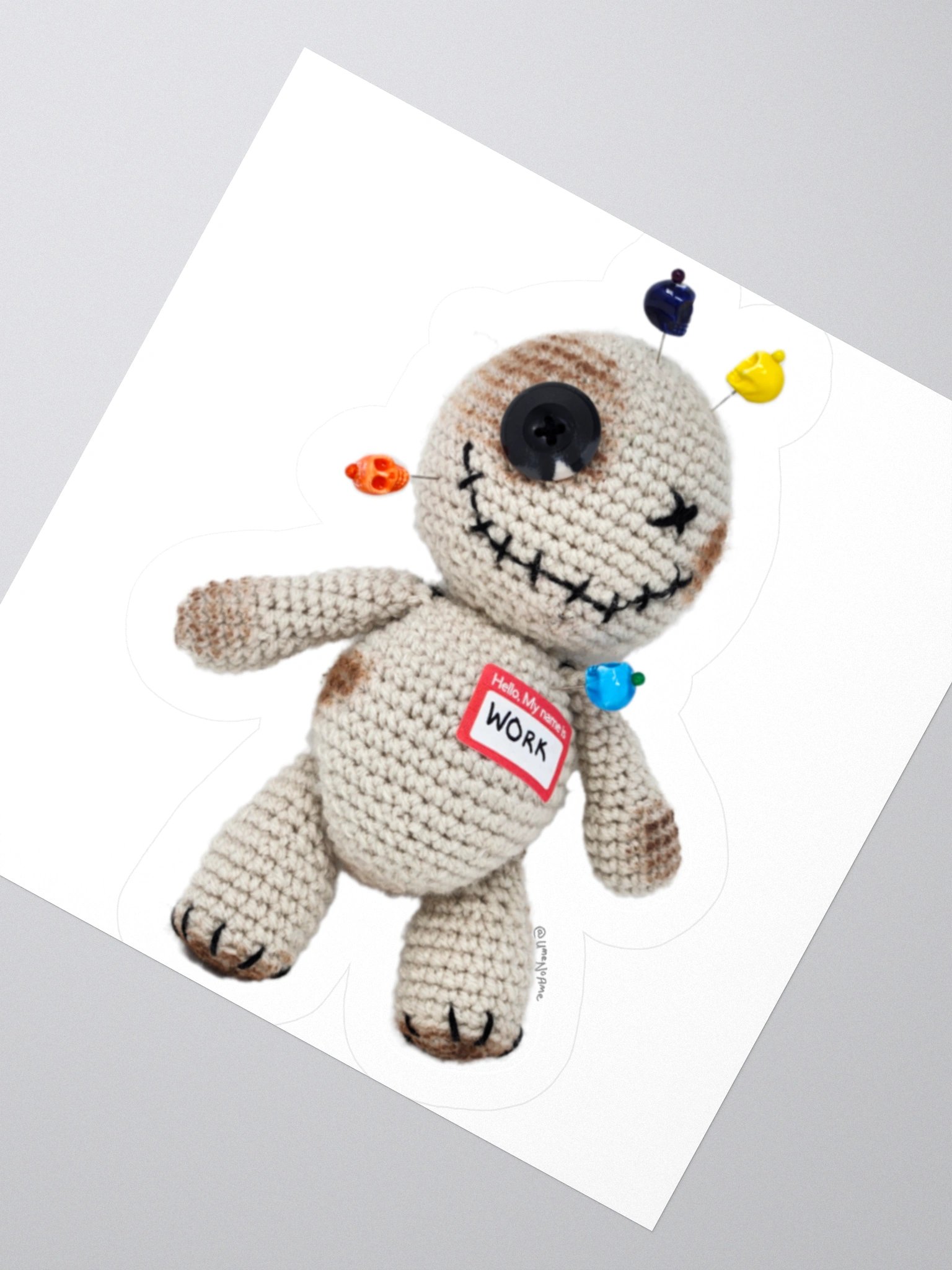 OG Voodoo Doll Sticker product image (5)