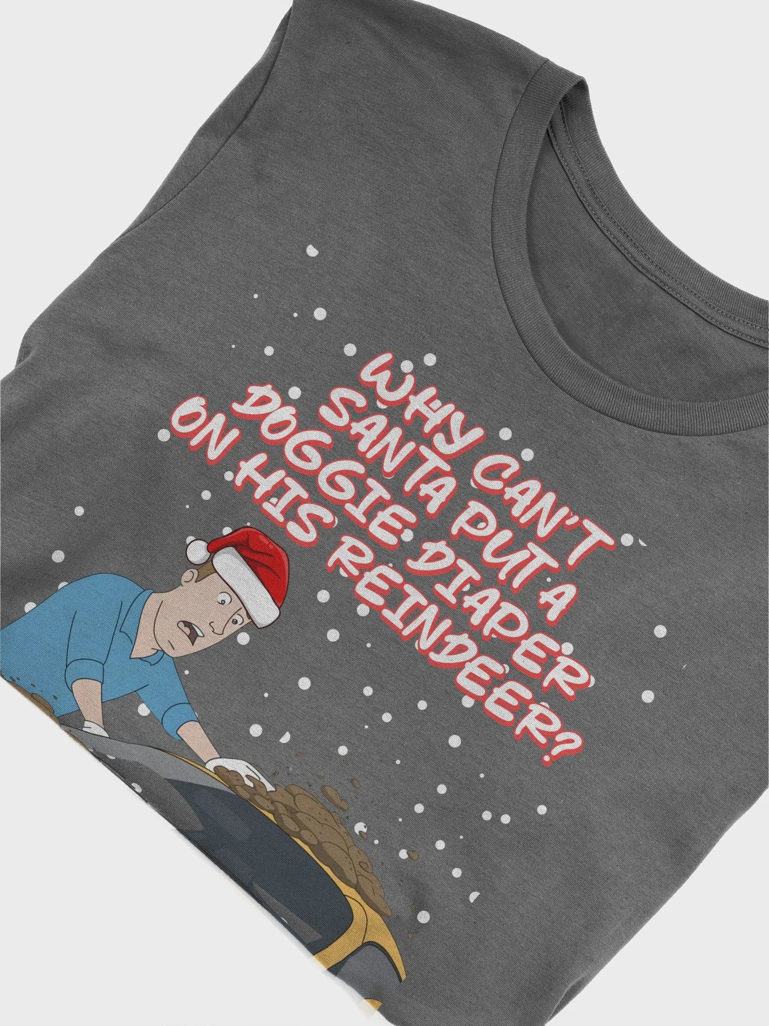 Why Can't Santa Put A Doggie Diaper On His Reindeer? product image (30)