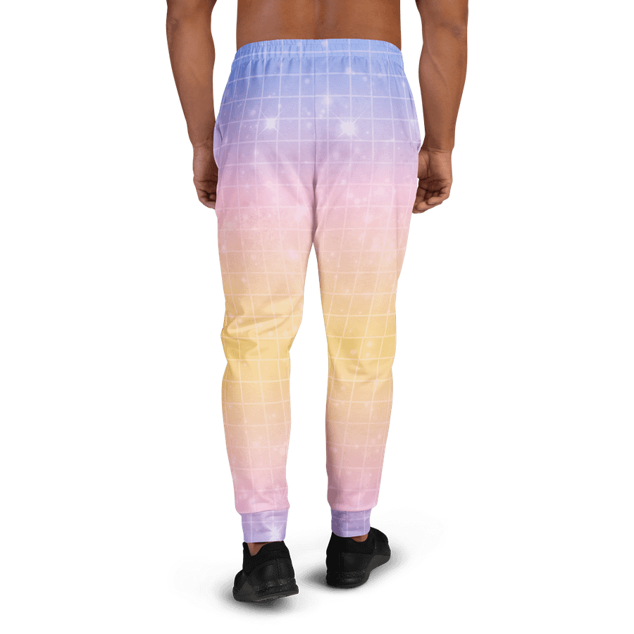 ImaginaryStory Grid Gradient Cozy Joggers product image (3)