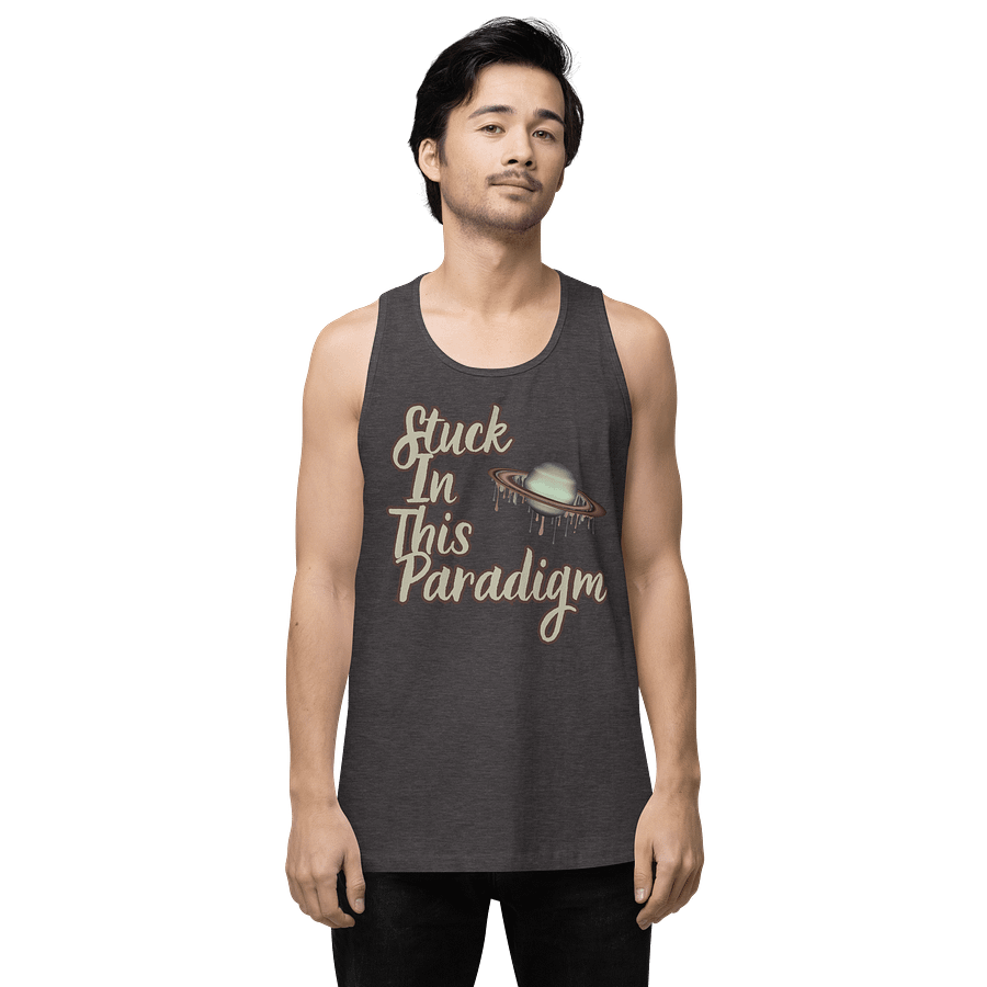 Stuck In This Paradigm Saturn Men's Tank Top product image (17)