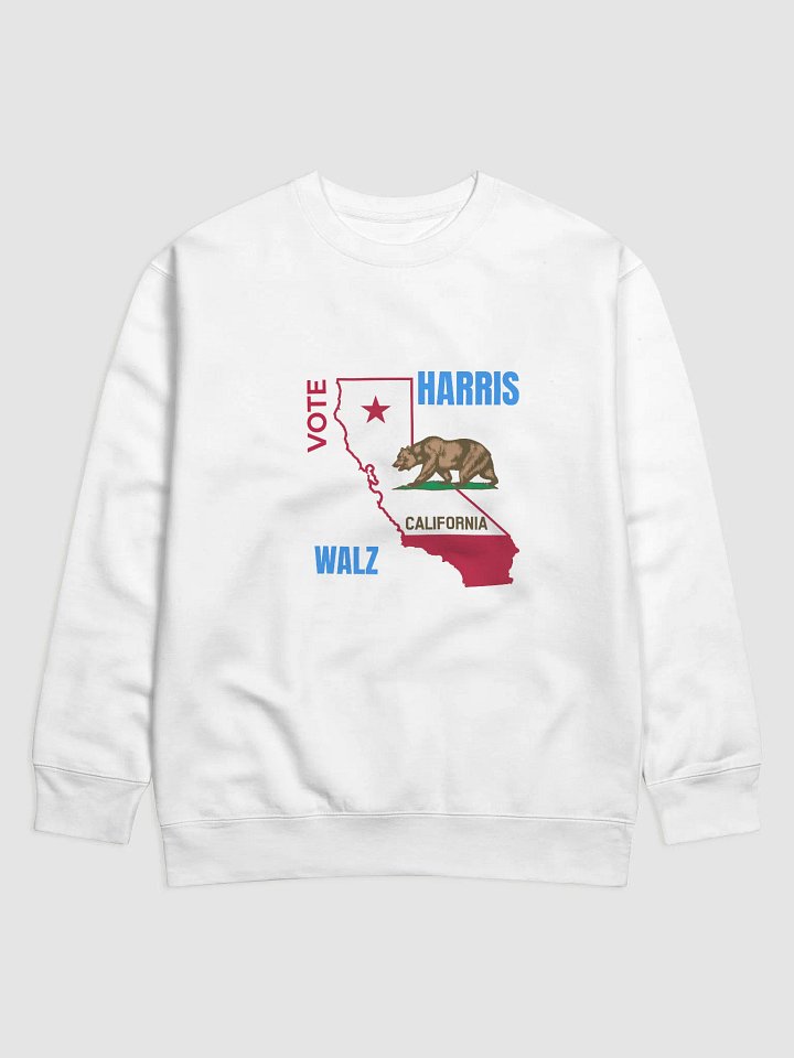 Vote California Harris Walz Crew Neck Pullover product image (1)