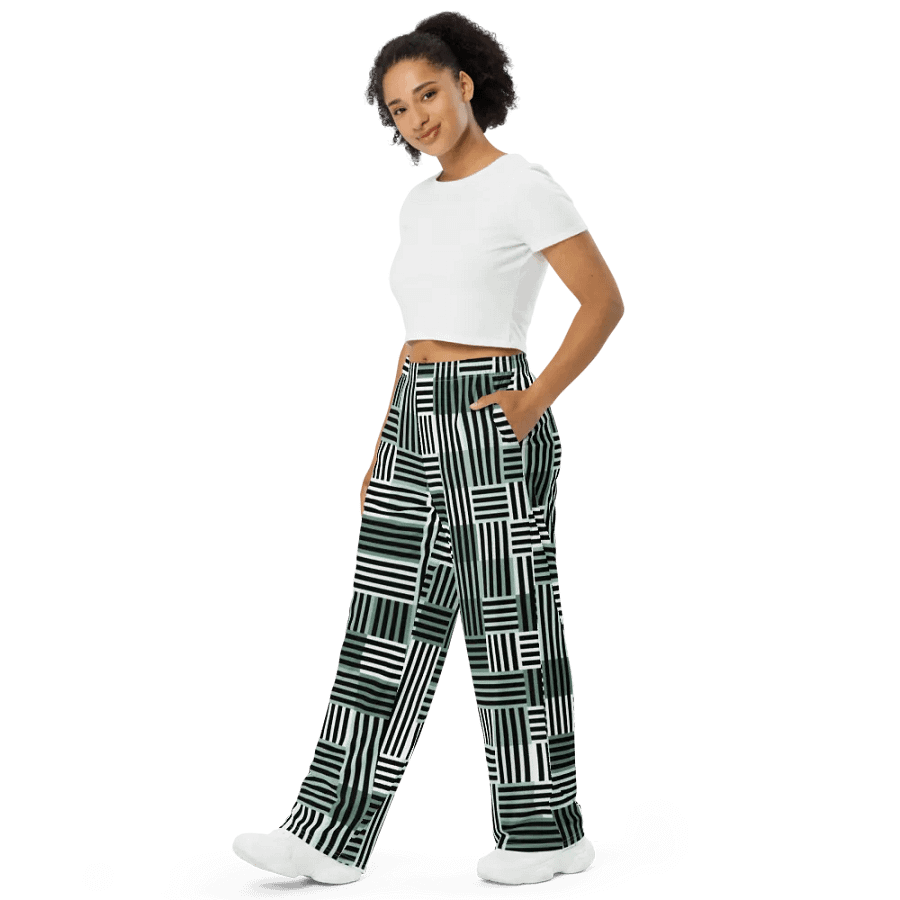 BUIII Minimalism: Mint Oasis Wide-Leg Pants product image (4)