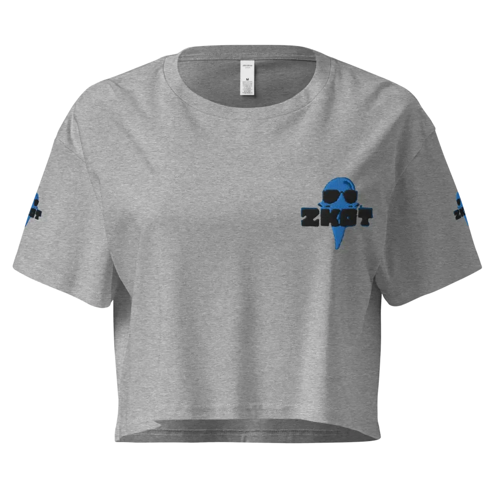 ZKOT Crop Top - Show your Support with Style - Womenswear - 100% Cotton product image (1)