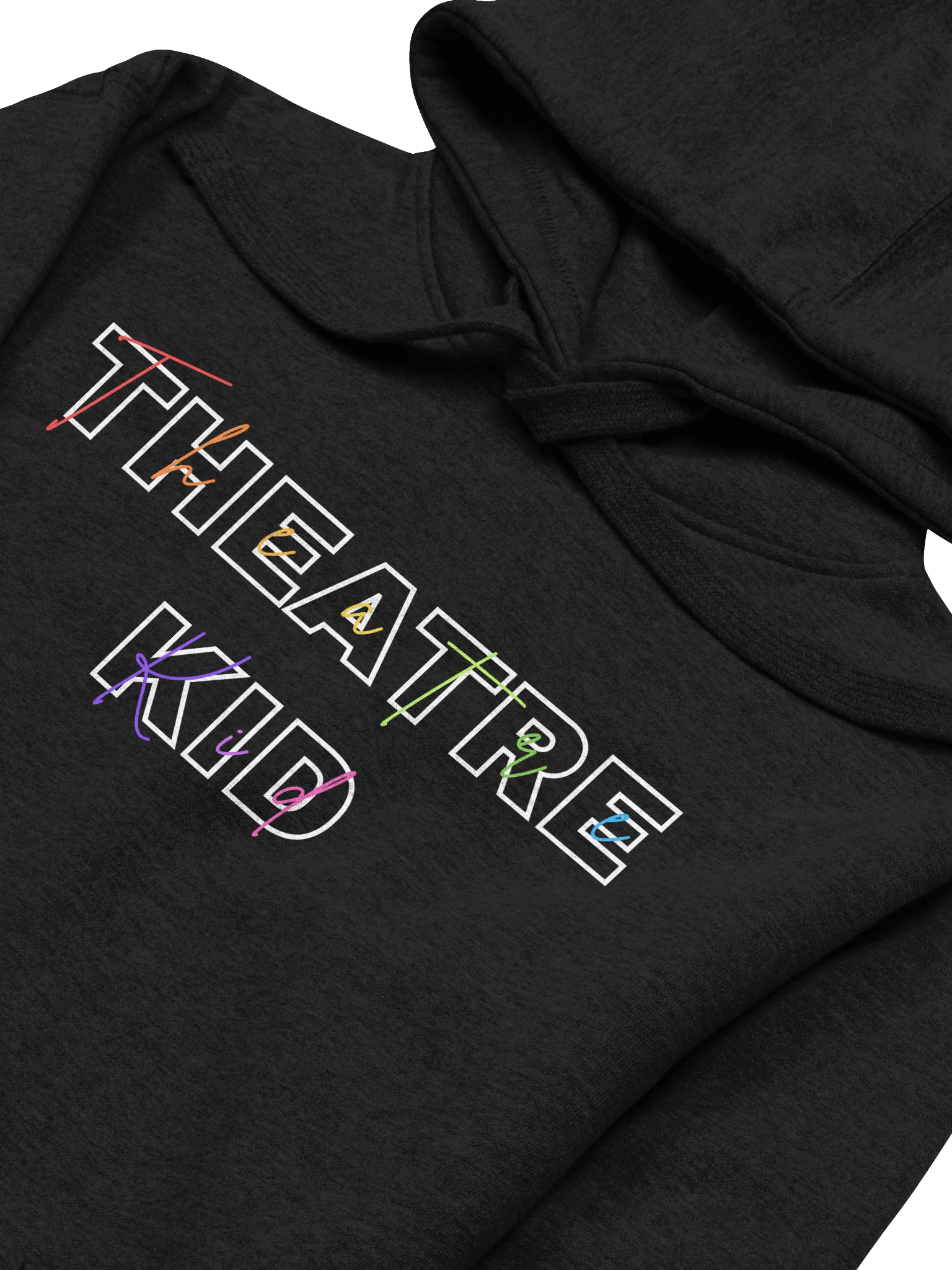 Theatre Kid, Block &Rainbow Script, Hoodie product image (22)