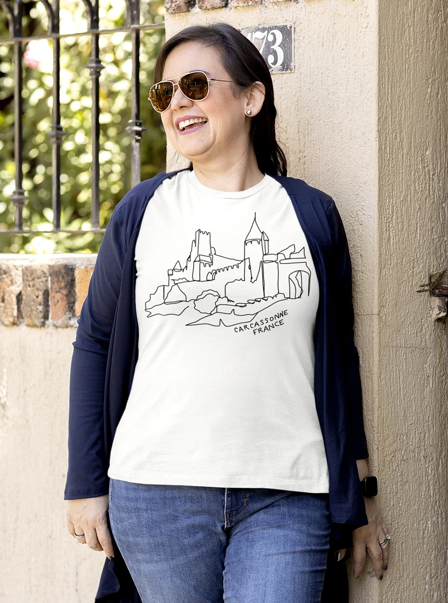 Carcassonne Castle Languedoc France Travel Souvenir T-Shirt product image (3)