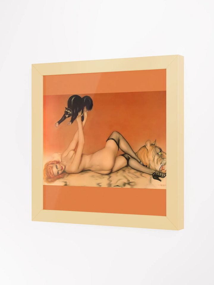 Tiger Rug Daydream Framed Poster product image (9)