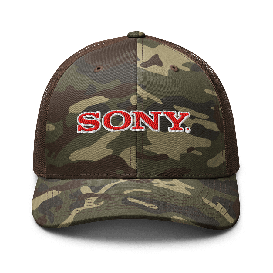 Sony big logo military style cap product image (1)