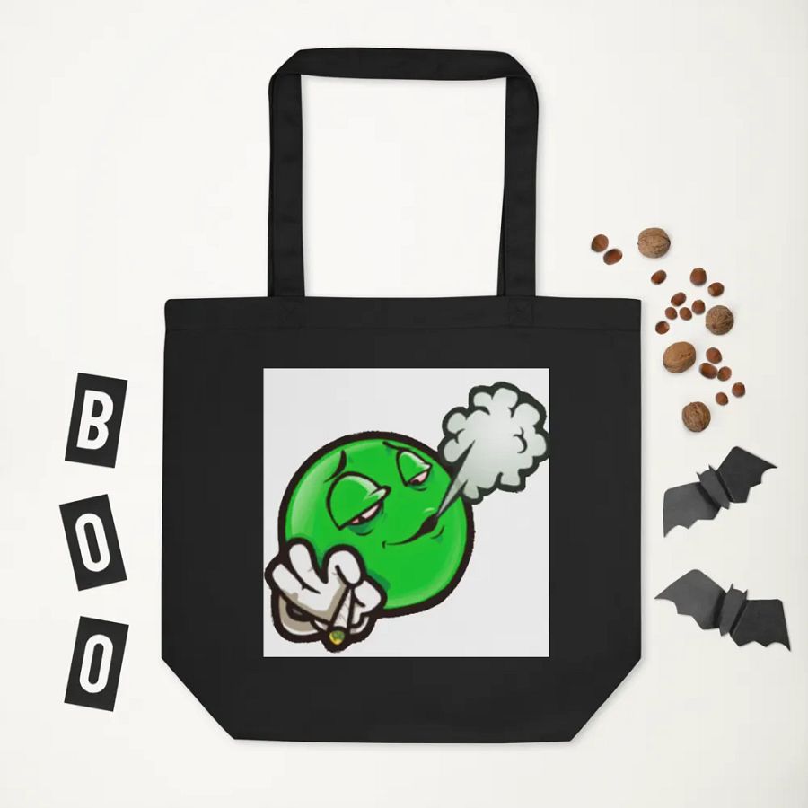 stoner smiley Character Tote Bag product image (5)