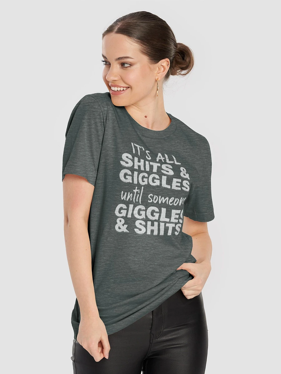 Giggles & Shits Humor Tee product image (3)