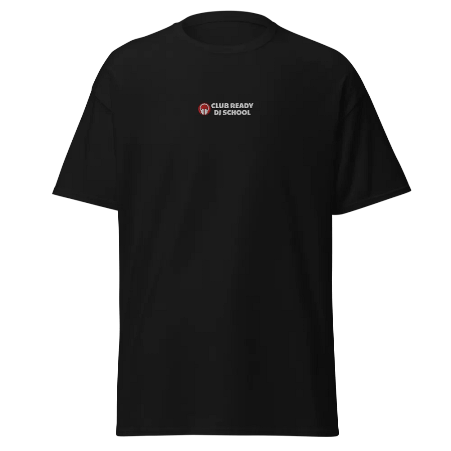 Front & Centre Club Ready DJ School Embroidered Print Gildan Heavyweight T-Shirt product image (18)