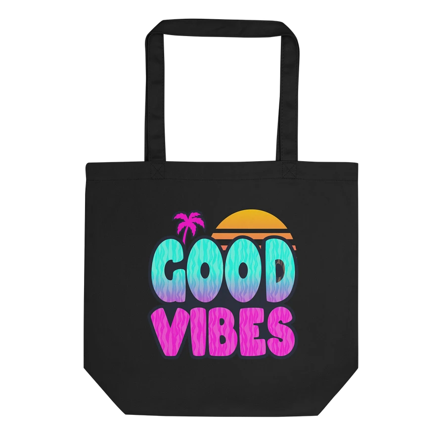 GOOD VIBES Eco-Friendly Tote Bag product image (2)