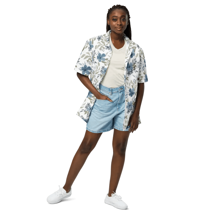 Breezy Blossoms Hawaiian Shirt product image (3)